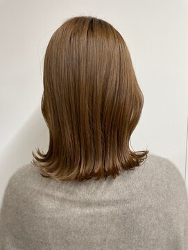 ベルクープス 天王寺店(Belle Coupes) 【BelleCoupes】三島直子 ブロンドベージュ 切りっぱなしボブ
