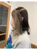 フレリス(FreRis)&nbsp;インナーカラー×エアーミディアム☆サンドベージュ