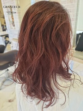 グランデュール 焼津店(GRANDEUR) 【GRANDEUR焼津店】ベイクドカラー×オレンジベージュ