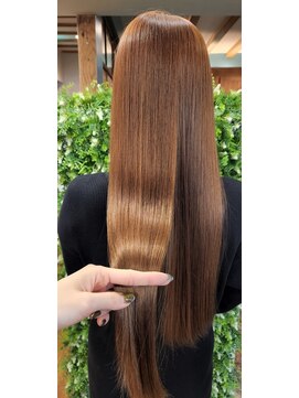 エルムトウキョウ(ELM Tokyo) アイロンなしでも毛先までうる艶ロング☆