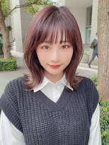 サロウィンフレンテ 新宿三丁目(SALOWIN Frente)&nbsp;石塚／韓国風エギョモリくびれミディアムボブ10代20代30代新宿