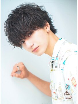 オーシャントーキョー 渋谷神南(OCEAN TOKYO) ツーブロック束感流行スパイラルウルフ