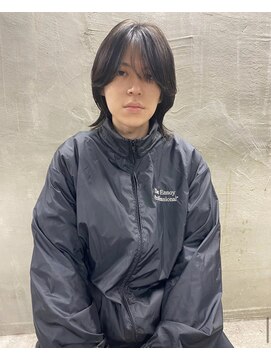 ロイジー(roijir) 前上がりウルフ×シースルーバング