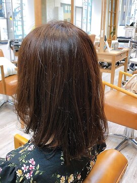 アイナ 浅草美容院(Aina) ツヤ感☆大人女性ミディアムボブ◎30代40代50代