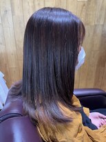 チアー ヘアリラクゼーション(cheer HAIRRELAXATION) クセ緩和ストレート＋セミロング