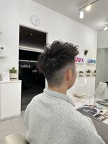 アオ 甲府本店(AO) 《AO hair》ソフトフェード×スパイラルパーマ