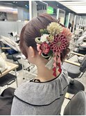 【立川CRES吉岡俊】バック編み込みスタイル