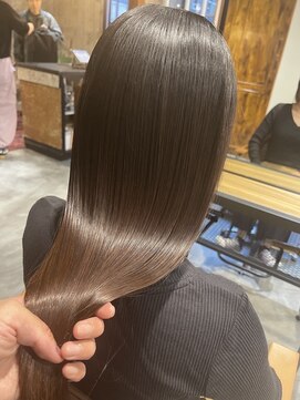 エース (ACE) ACE横浜スモーキーグレージュ×艶ロング