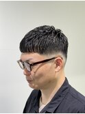 スキンフェードクロップスタイル