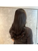 黒髪ロング10代20代プルエクステ韓国ヘア名古屋