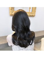 オズ 安積店(OZ)&nbsp;ダブルカラー外ハネボブインナーカラーハイライトケアブリーチ