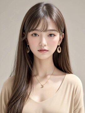 ラベスト キョウト(LOVEST) 【TONO STYLE 211】メイク映え！レイヤーに合う短すぎないオン眉