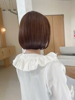 ニール 名古屋 伏見 丸の内(NEELU)&nbsp;【Neelu_citron_hachi】乾かすだけでまとまる重めボブ