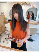 ブーケ(bouquet)&nbsp;ブリーチありオリーブグレージュカラー