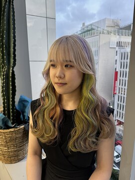 ヴァイス 新宿店(VAICE) ギャラクシーデザインカラー×韓国風ウェーブ
