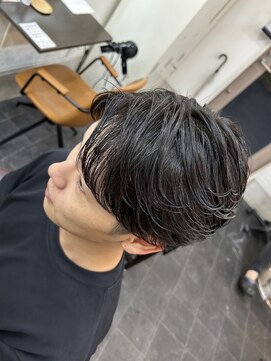 テーラ 船橋店(TELA) アイロンセットでナチュラルセンターパート