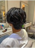 【山崎】10代20代30代/ミディアムウルフ/ニュアンスパーマ