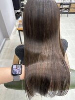 ヘアーアンドビューティーザ エフ(Hair Beauty the F)&nbsp;＊髪質改善カラー_艶カラー_アッシュブラウン_m141