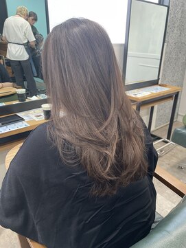 ロフティー 清澄白河(LOFTY) ミディアムレイヤー/韓国風/ベージュ/髪質改善/清澄白河