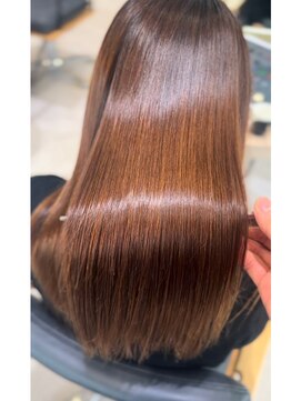 エンター 天神店(ENTER) 髪質改善/オレンジブラウン/ツヤ髪/ENTER 天神店