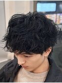 無造作パーマメンズパーマメンズカット