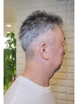 松本平太郎美容室 国立店&nbsp;50代60代×ツーブロックパーマ