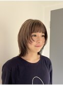 アンブレラカラー×レイヤーボブ