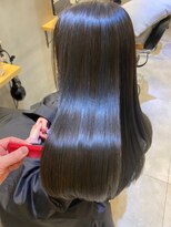 ジーナ 船橋(Zina)&nbsp;髪質改善＊ロングレイヤーグレーベージュ＊美髪【Zina船橋】