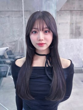 フィヴェント(Fivent) 美髪韓国レイヤーイメチェン夏ハイライトカラーくびれヘア