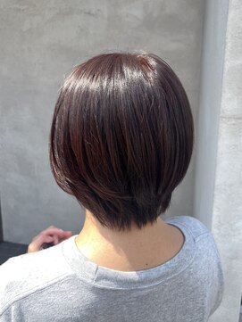 インフィニティー infinity HAIR SPACE BLOOM ブリーチなしレッドブラウン