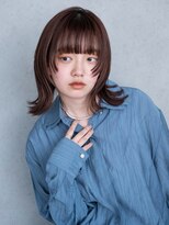 アイティーバイアルバム 藤沢店(IT by ALBUM)&nbsp;レイヤーカットくびれヘアオリーブベージュ_F30145