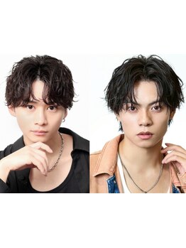 【人気メニューNo. 1！】メンズパーマ特化サロンだからこそのハイクオリティかつ安心できる技術をご提供◎