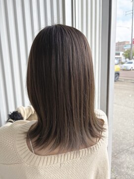 ラプトヘア(Rapt．HAIR) 髪質改善カラーで艶髪◎色持ち抜群のマロンブラウン！！