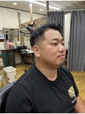 MEN’S HAIR/ブルーブラック/フェザーパーマ/ 印西　印西市