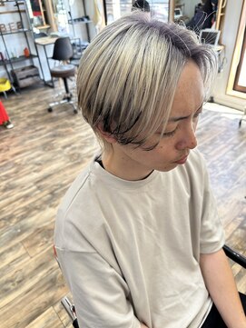 ラウラアンドロー(LAURA&RO) ミルクティーベージュダブルカラーインナーカラーケアブリーチ