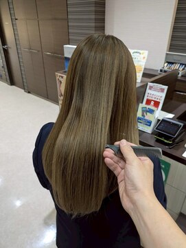 ブルーテーフ(Bleu Terre) 盛岡【白髪ぼかしハイライト】メンテナンスカラーリタッチ◎