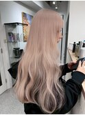 クラゲヘアー/小顔に見せるヘア/ココアベージュ/栄