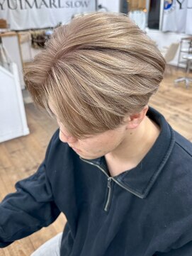 メンズブリーチ20代30代40代メンズサロンハイトーンブリーチ