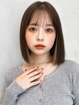 アグノス 青山(Agnos)&nbsp;美髪ミディアムレイヤーカットモテ髪大人ガーリーくびれヘア