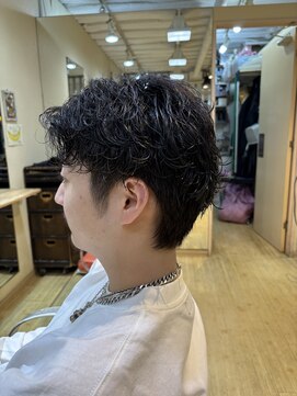 エイチエアー アルファ H'air alfa つつじヶ丘北口店 無造作パーマ