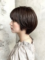 アフロート ルヴア(AFLOAT RUVUA)&nbsp;『岩田莉奈』新宿髪質改善　大人の魅力引き出す丸みショートボブ