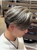 MEN’S HAIR/サーフカール/刈り上げセンターパート/北堀江☆