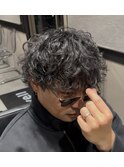 綾野剛風シャドウパーマ
