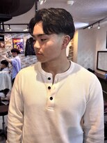 グラッドマンズカットクラブ 立川(GLADMAN'S CUT CLUB) ニュアンスパーマテーパーフェード立川メンズ