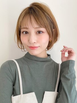 トゥーナ 表参道(tona) 大人ショート・ショートボブ・グレージュ、脱白髪染め☆