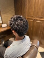 ザ バーバー 虎ノ門ステーションタワー(THE BARBER)&nbsp;スパイキーショート　ピンパーマ