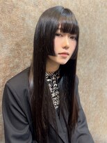 グラスヘア 石垣店(Grass Hair)&nbsp;姫カット×黒髪ロング