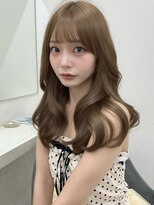 アイトーキョーエス 渋谷(AI TOKYO S)&nbsp;ブリーチなしヘアカラーヘーゼルベージュミルクティーベージュ
