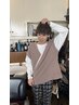 メンズカット＋ワンメイクカラー＋ヘッドスパ　￥14300　⇒　￥12100