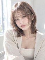 ナンバー ブラオ 名古屋栄(N° blao)&nbsp;美髪レイヤーカット/顔まわりレイヤー/くびれミディアムレイヤー